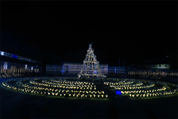 安吉竹灯展点亮夜游经济 深化文旅融合 灯光秀