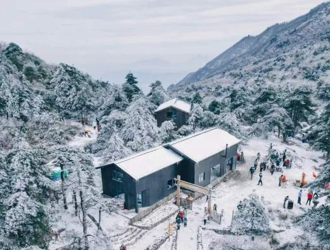 杭州临安百丈村秘境探幽,山野深处的隐世之美 百丈岭雪景