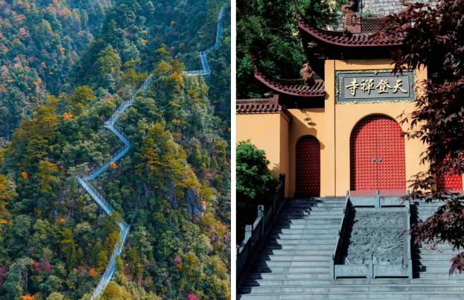 杭州临安百丈村秘境探幽,山野深处的隐世之美 寺庙古道